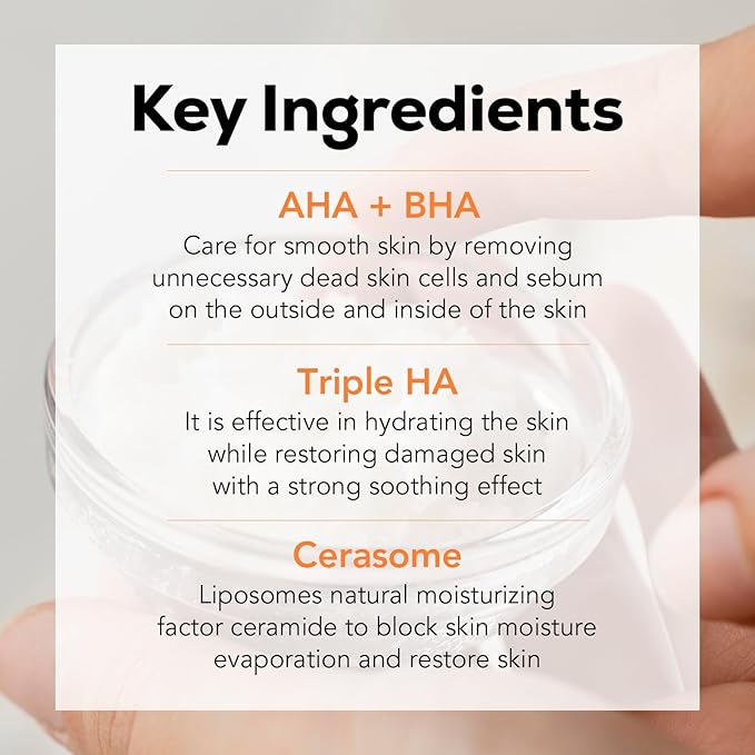 Olivia & Allison ZERO EFFECT PEELING GEL 3.38fl oz (100ml) Natural BHA + AHA + Ceramide Exfoliating Gel