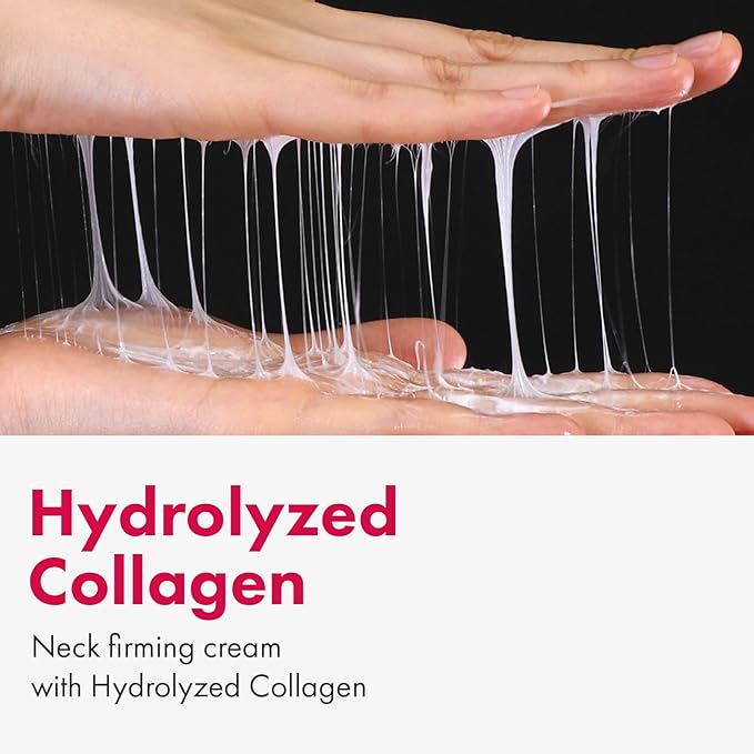 TOSOWOONG Collagen Necktox Cream with Collagen and Hyaluronic Acid for Neck Firming, Anti-aging, Wrinkles and Tightening, Korean Skin Care, 50ml, 1.69 fl. oz.