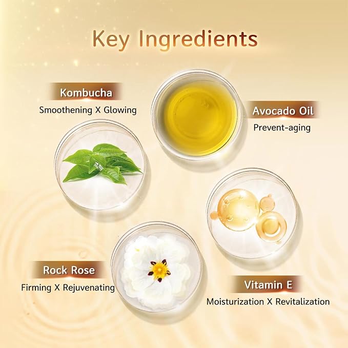 My Beauty Diary Rejuvenate Revital Rock Rose Facial Mask, Moisturizing and Nourishing Facial Mask, Restores Skin Elasticity, Self Care Face Sheet Mask for Dry Skin and All Skin Types (2 pcs)