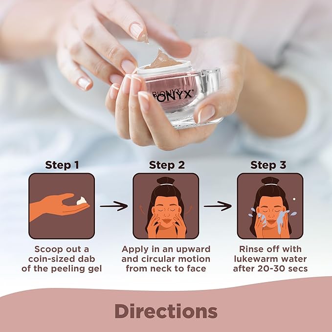 Bionyx Rhodium Complex Facial Peeling Gel - Anti Aging Face Peel for All Skin Types - Exfoliating Gel With Colloidal Platinum for Smooth, Supple Skin - 1.76 Fl. Oz.