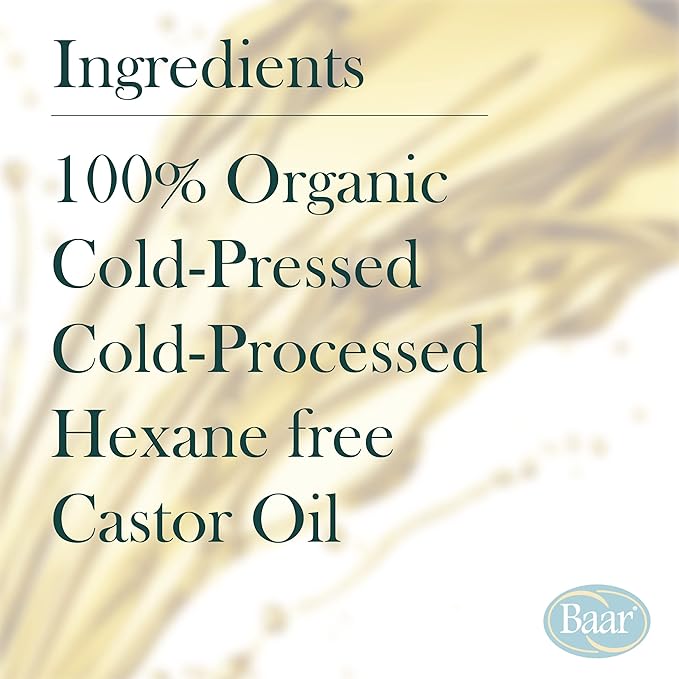 Baar Palma Christos, Organic Castor Oil, 8 oz