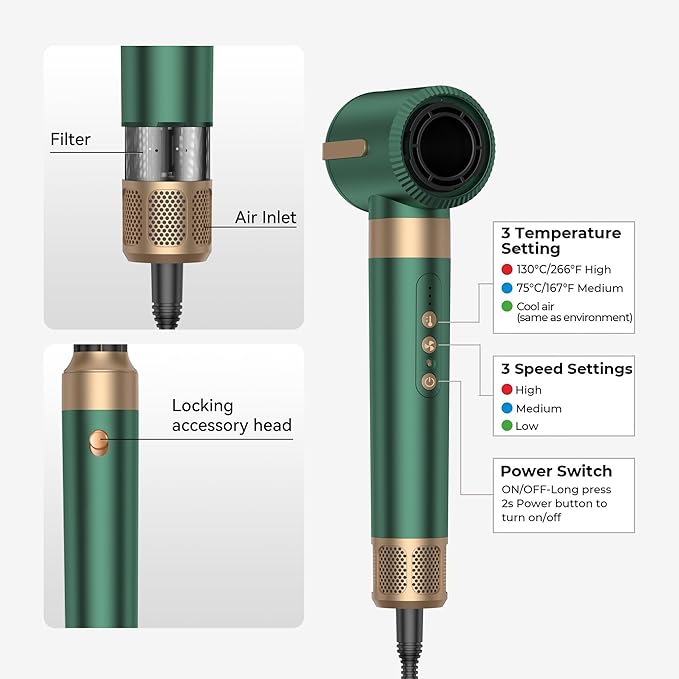 Blow Dryer Brush 7 in One,Negative Ion Hair Set Upgrade Hot Air Brush Air Styler Curling Wrap Air Curler, Curling Iron Hair Styling Tools As A Gift for Straight/Curl/Drying/Smoothing