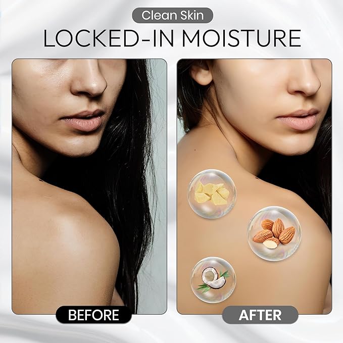 Botanist Moisturizing Body Wash for Dry & Sensitive Skin Women & Men, Organic Body Soap Gel with Shea Butter, Coconut Oil & Aloe from Japan, Paraben& Sulfate Free Water Lily& Raspberry 16.5 Fl Oz 2EA