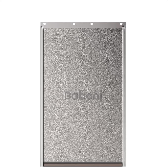 Baboni Replacement Flap for Dog and Cat Doors Including Screws, Medium(8 1/8 in x 12 7/8 in)