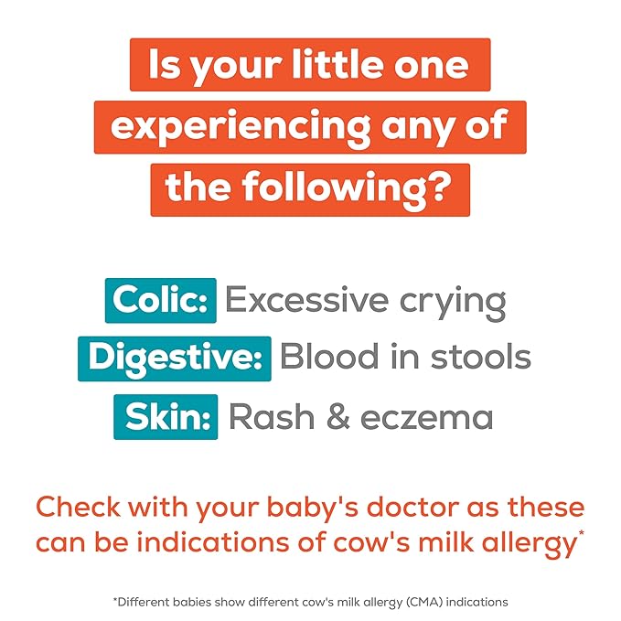 Enfamil Nutramigen Hypoallergenic Baby Formula with Iron, Lactose Free, Colic Relief from Cow's Milk Allergy Starts in 24 Hours, Brain Building DHA, Probiotic LGG for Immune Support, 19.8 Oz, 4 Count