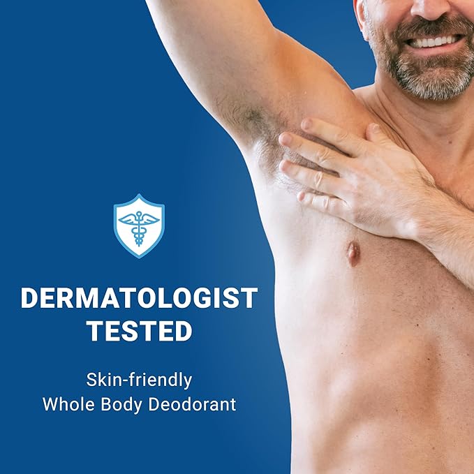 Mando Whole Body Deodorant For Men - Invisible Cream - 72 Hour Odor Control - Aluminum Free, Baking Soda Free, Skin Safe - 3 Ounce Tube (Pack of 2) - Cedar Grove