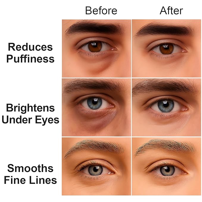 Black Optics Hydrogel Eye Patches 28 Pairs, 5-Min Revitalizing Eye Masks with Caffeine Peptides Black Truffle, Reduce Puffy Eyes Dark Circles & Wrinkles, Luxury Spa Gifts for Men & Women