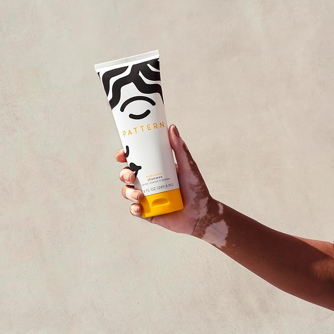 PATTERN Beauty by Tracee Ellis Ross Hydration Shampoo w Honey, Aloe Vera, Biotin and Tea Tree Leaf Oil 9.8 fl oz - Rich Moisture for Curly Hair 3a-4c