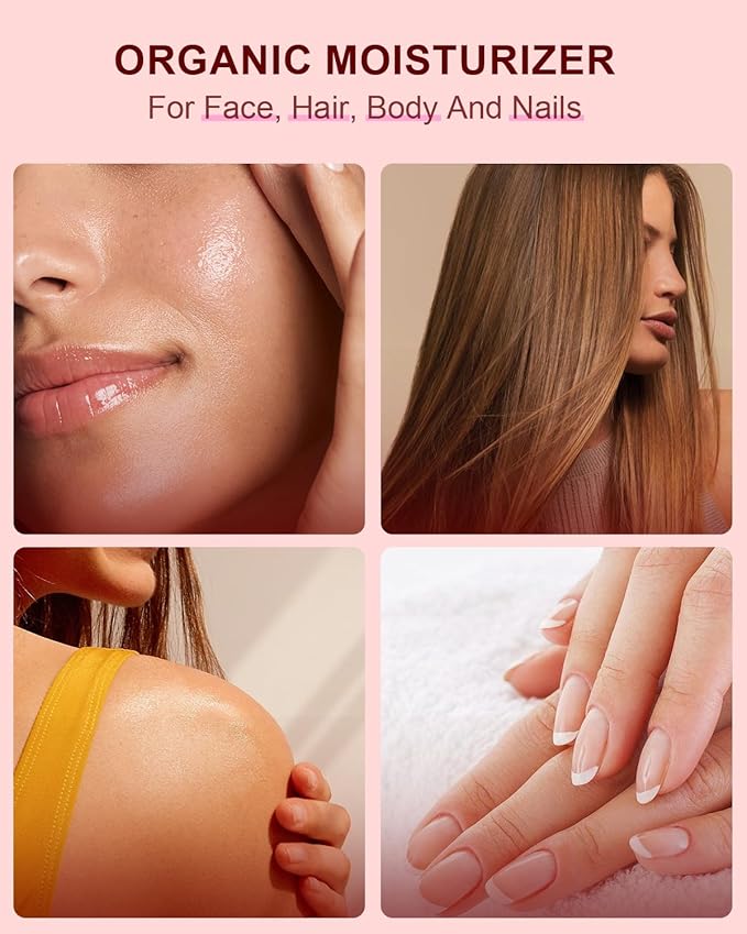 Rosehip Seed Oil Organic, USDA Certified 100% Pure Rosehip Oils for Face, Hair & Body, 8 fl oz Cold Pressed Rose Hip oil for Skin Moisturizing, Scar Fading, Gua Sha, Massage, Carrier Oil DIY