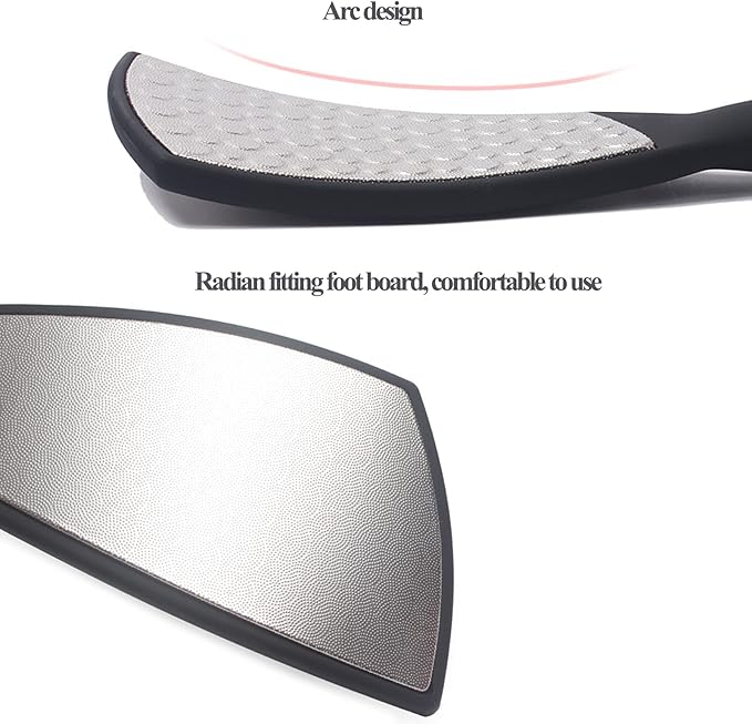 Foot Rasp Foot File and Callus Remover, Best Foot Care Pedicure Metal Surface Tool to Remove Hard Skin, Double Sided Multidirectional Can be Used on Both Wet and Dry Feet