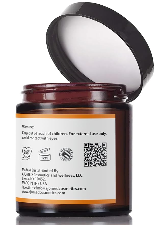 Beef Tallow Face Moisturizer - Grass Fed Beef Tallow for Skin Care- unscented Handmade Tallow face Cream- organic tallow balm for Sensitive Dry Skin, Eczema, Psoriasis, sunburn (OATMEAL & HONEY)