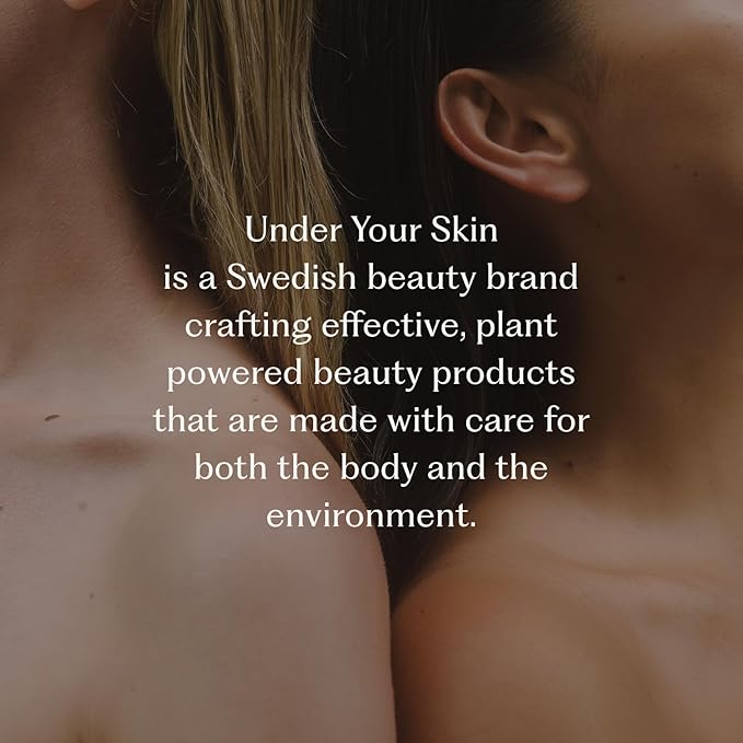 Under Your Skin Density Shampoo – Supports Hair Thickness & Strength for Fine or Thinning Hair – With Turmeric Stem Cells & Coconut Cleanser – Sulfate-Free, Vegan, Dermatologist Tested – 10 oz