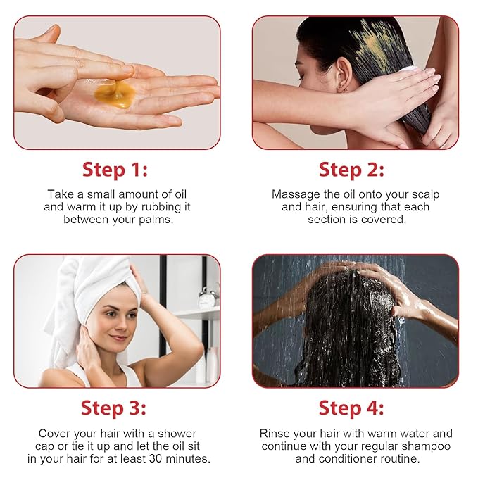 Batana Oil for Hair Growth - 100% Pure Batana Oil - Dr. Sebi B-atana O-il from Honduras - Raw B-atana O-il for Hair Growth - Moisturizes H-air & Scalp -Promotes H-air thickness for Men & Women