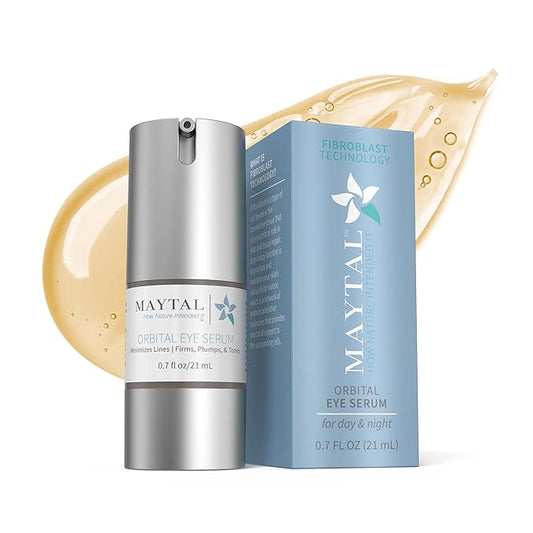Orbital Eye Serum, Hydrating for Dark Circles, Puffiness, and Fine Lines - Anti-Aging formula featuring Fibroblast Technology - Firms Under Eye Skin - For All Skin Types, 0.7 fl oz.