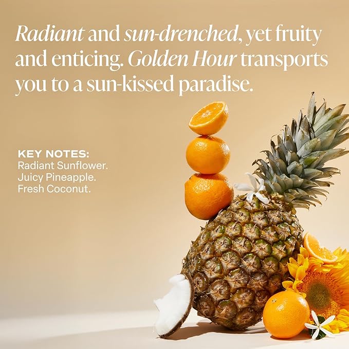 Saltair Multi-Lipid Body Butter - Rich, Nourishing Hydrating Body Cream with Ceramide Complex, Coconut Oil, Shea Butter, and Sea Buckthorn. Moisturizing Dry Skin Care. 10oz Jar - Golden Hour