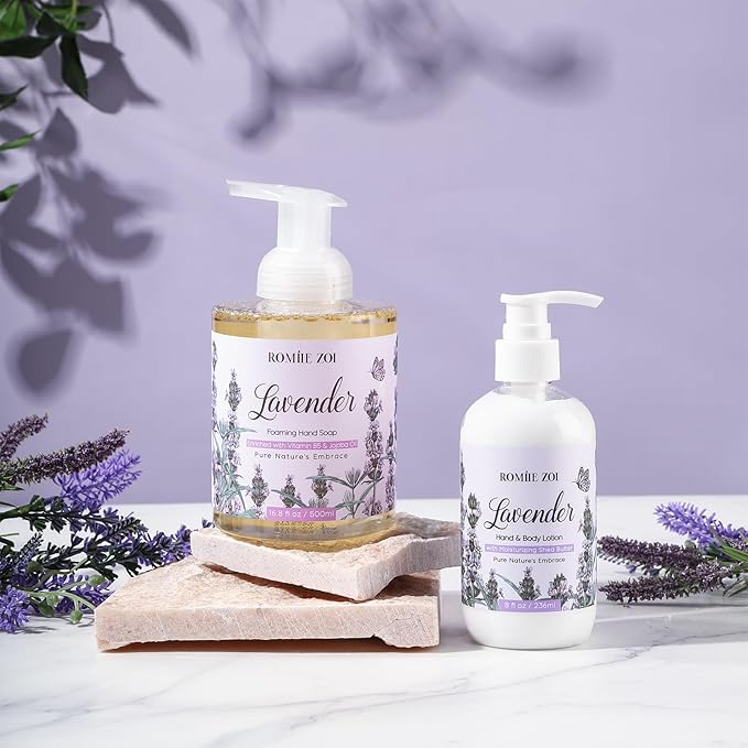 ROMIIE ZOI Daily Hand & Body Lotion with Moisturizing Shea Butter - Lavender - 236 ML / 8 FL OZ