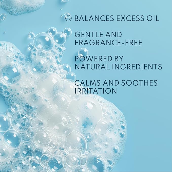 Cleansing Gel Daily Face Wash and Makeup Remover for Oily and Mixed Skin 6.76 Ounces