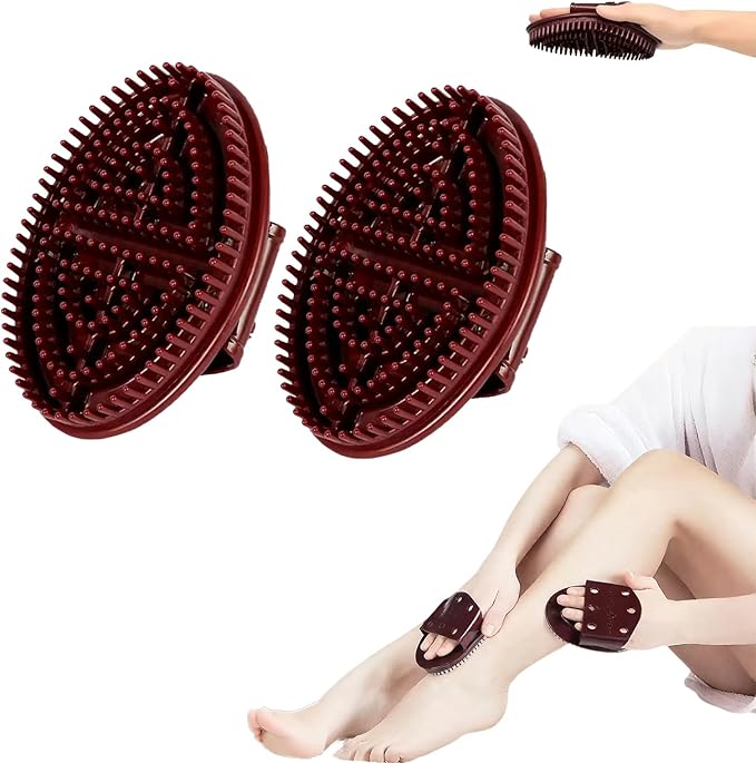 2PCS Meridian Brush Massage Brush, Body Relaxation Meridian Massage Brush, Full Body Relaxation Comb, Cepillo de Meridianos para Masajes, Full Body Relaxation Comb