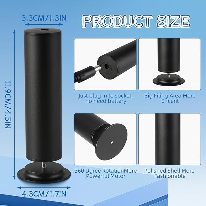 Electric Foot Callus Remover, Callus Remover for Feet, Foot File Grinder Tool with Speed Controller, Electric Callus Remover with 60pcs Replacement Sandpaper Disk for Women Men, Black