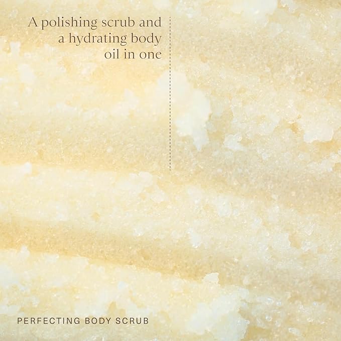 Oak Essentials Perfecting Body Scrub | Gentle Sugar Body Exfoliator for Visibly Smoother, Softer Skin, 7.1 Oz