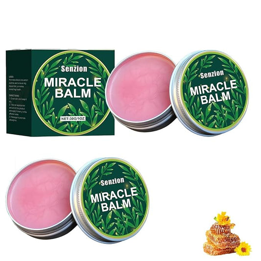 Miracle Balm, Miracle Balm for Swollen Legs, Natural Ingredients, Relaxed and Comfortable, Soothing Joint Cream for Back, Hands, Feet and Body, Improves Joint Comfort (2)