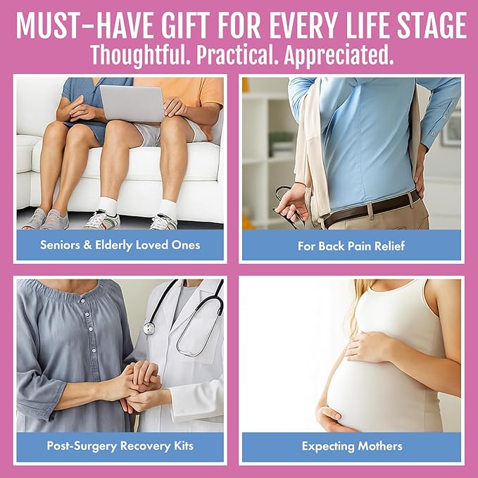 Wonex U.S. Patented 3-in-1 Foot Scrubber – No-Bend Callus Remover, Nano Glass Buffer & Polisher for Smooth Feet – Ideal for Senior Aids, Pregnancy Must-Haves, Back & Knee Surgery Recovery Gift (Grey)