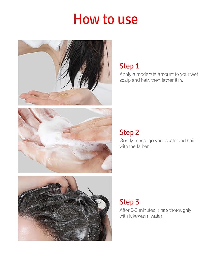 Scalp+ Shampoo for DHT Blocker, Hair Loss Relief - Moisture Anti-Aging Thickening Volumizing Fortifying & Repairing Hair Strength Fuller Hair with Vitamin C, Peptides, Biotin, 10.14 fl.oz.