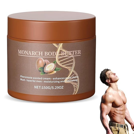 Body Butter for Men,Pheromone Scented Cream,Body Butter for Men,Hydrates and moisturizes to enhance attractiveness(5.92 Fl Oz)