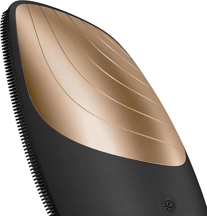 GESKE SmartAppGuided™ Sonic Thermo Facial Brush | 6 in 1 | Skin Cleansing | Cleansing Brush with Thermal Function | Facial Massager | Electric Facial Brush | Facial Cleansing Device