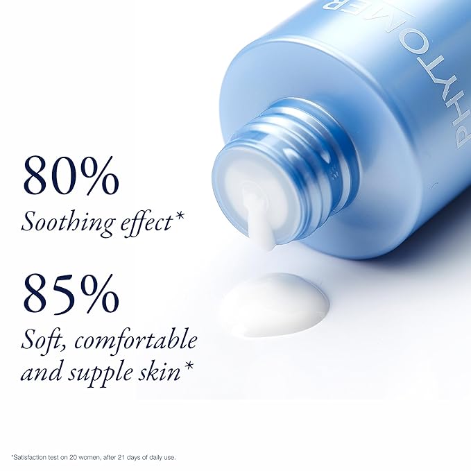 Phytomer Perfect Visage Gentle Cleansing Milk | Moisturzing Daily Face Cleanser & Makeup Remover | Sustainable & Eco-Friendly Skincare | 250ml