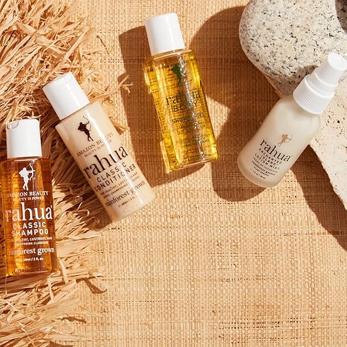 Rahua Classic Shampoo, Vegan Moisturizing Shampoo for Women and Men, Sulfate Free, Gentle Hair Care for All Hair Types, Clarifying Formula Oil, Quinoa, Aloe Vera, and Palo Santo, 2 Fl Oz