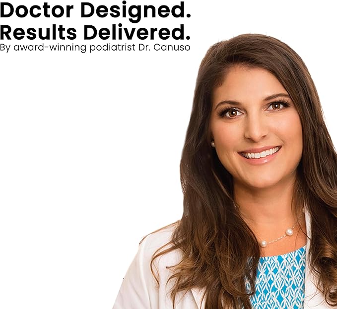 Dr. Canuso Double Sided Toenail Fungus Foot File Callus Remover Foot Scrubber, Safe Professional Pedicure Foot Rasp Removes Thick Toenails Cracked Heels, Dead Skin, Feet Scraper Tools Wet and Dry Feet