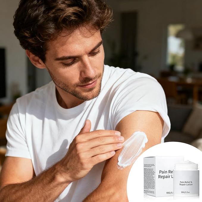 Mira Relief & Repair Lotion, Use natural plant ingredients, Magnesium & Arnica Herbal Cream, Fast Absorbing, Non-Greasy Formula, Natural Botanical Blend, Daily nourishment for health