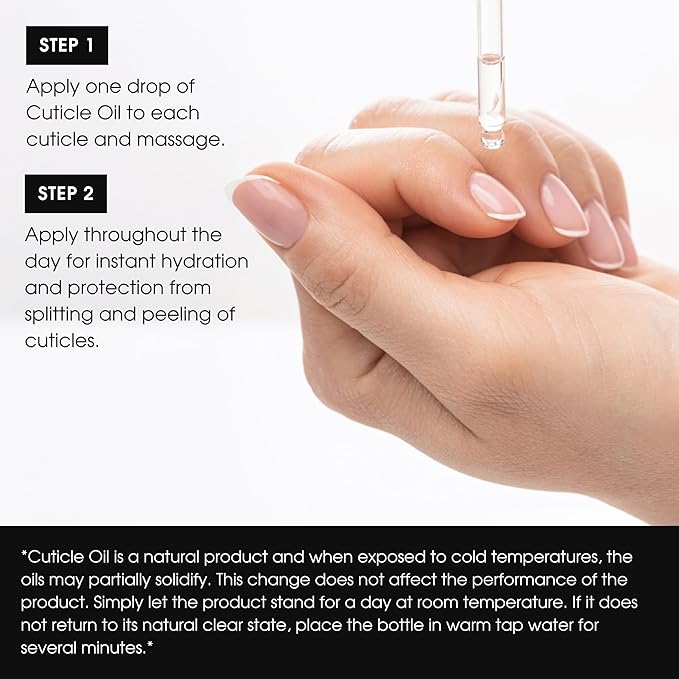 Deborah Lippmann Cuticle Oil, Hydrating Nail Care Treatment, Repair Dry Cuticles with Vitamin E and Coconut Oil, 0.50 Fl Oz