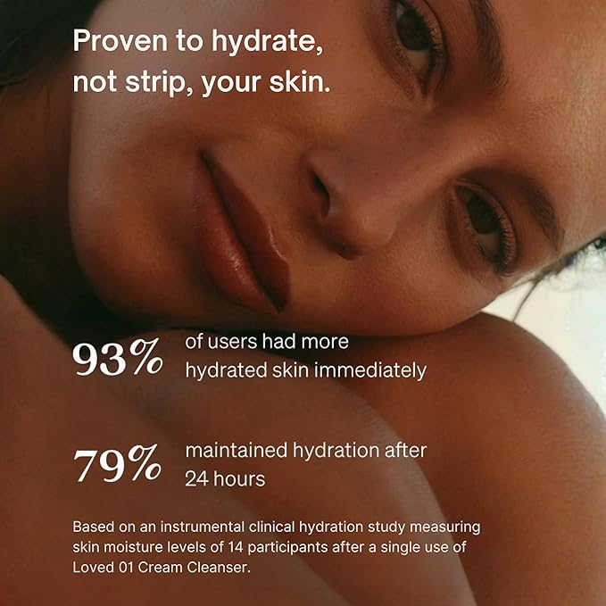 Loved01 Face & Body Cream Cleanser, John Legend Skincare, Gentle Daily Wash for All Skin Types, Hydrating & Moisturizing Cream-to-Clean Formula, Sweet & Woodsy Lavender, 2-Pack (6 oz Each)