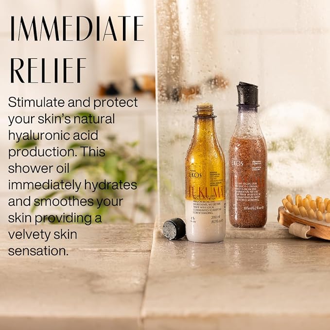 natura – Tukumã Hyaluronic Acid Boosting Biphase Shower Oil Refill - Replenishing in-Shower or Bath Body Oil - Anti-Signs of Aging - Skin Moisturizer - Brazilian Beauty Secrets - 6.7 fl oz (200ml)