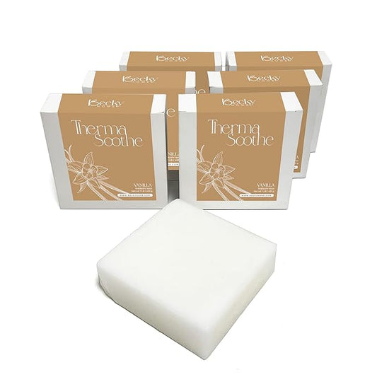 6lb Vanilla Scented Paraffin Wax, Paraffin Wax for Hand and Feet, Use with any Paraffin Wax Machine for Hand and Feet, Paraffin Wax Refills for Paraffin Baths, Parrafin Wax Blocks