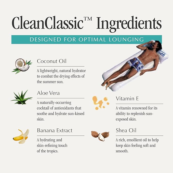 Vacation Mini Classic Sunscreen Spray SPF 50, Water-Resistant, Mini Sunscreen Bulk Party Favor, Sunblock Travel Size, TSA Suntan for Carry On, 1.7 Fl. Oz. (Value Pack of 6)