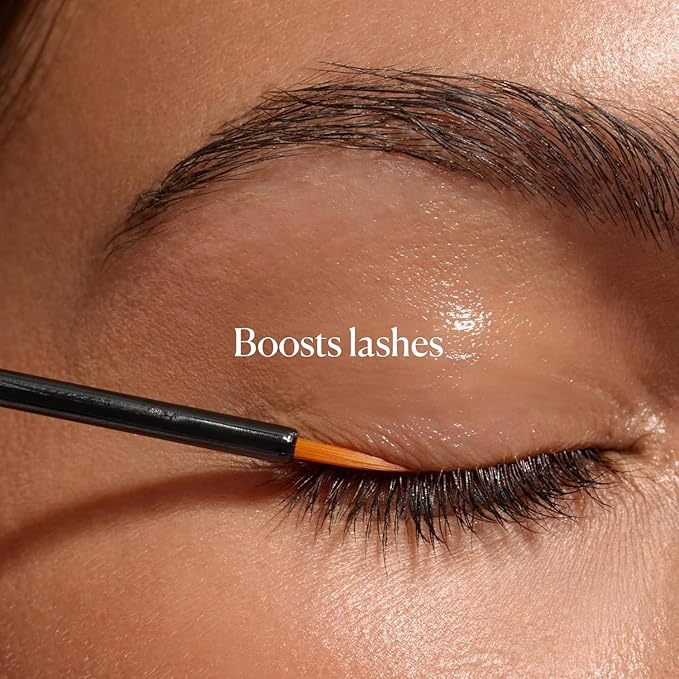 Sky Organics Organic Castor Oil Eyelash & Brow Serum, Hexane-Free Conditioning Oil that Promotes Fuller Looking Lashes & Eye Brows, 100% Pure & Cold-Pressed 1 fl. Oz. / 30 ml w ebook