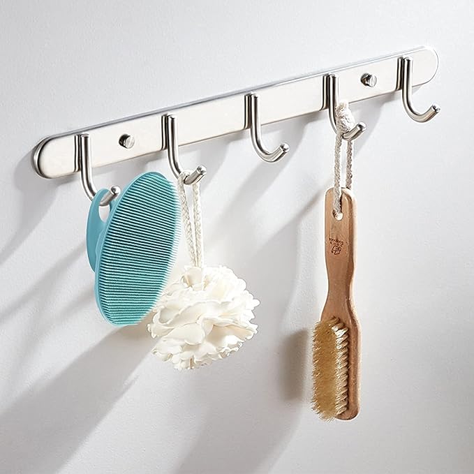 INNERNEED Soft Silicone Body Cleansing Brush Shower Scrubber, Gentle Exfoliating and Massage for All Kinds of Skin (Dark Green)