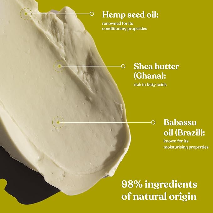 The Body Shop Hemp Body Moisturizer – Nourishing & Moisturizing Skincare for Ultra Dry Skin – Vegan – 6.7 oz