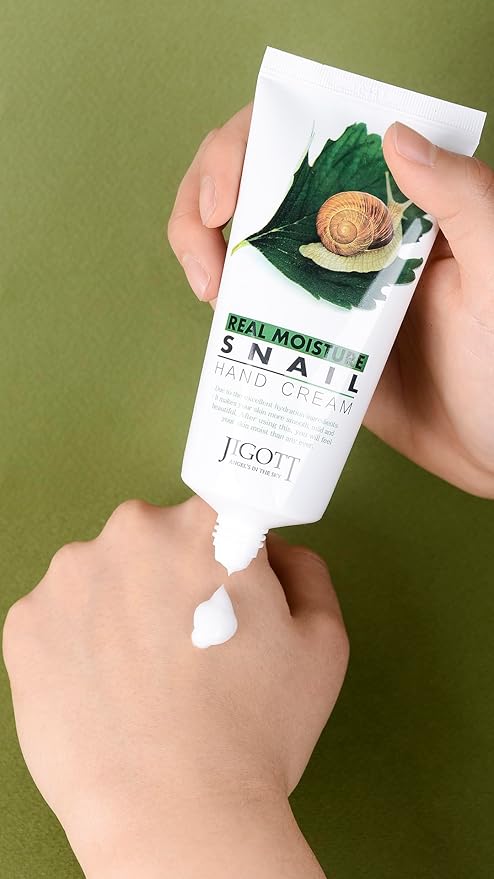 Jigott - Real Moisture Snail Hand & Foot Cream Set 3.4 FL OZ/100ml Each