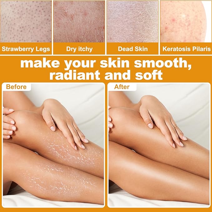 New Deep Exfoliating Body Scrubber, Upgraded Traditional Exfoliating Body Scrubber & Glove, Deep Exfoliating Bath Sponge for Women and Man, Body Brush, Exfoliator & Dead Skin Remover