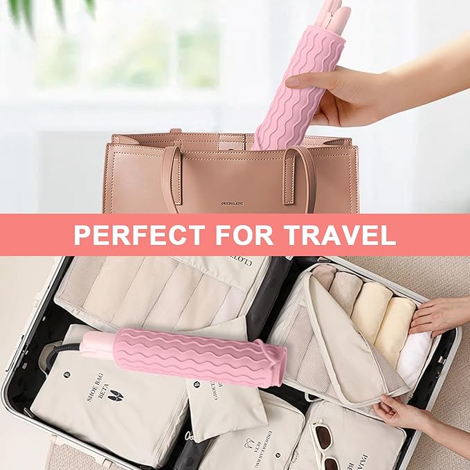 Plus Size Silicone Heat Resistant Mat, Portable Travel Hot Tools Pad Cover for Curling Iron, Flat Iron, Hair Straightener and Other Hair Styling Tools(12.0" x 9.0")