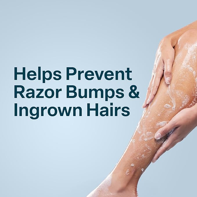 QRxLabs Glycolic Acid Face Wash Gel Cleanser - Ingrown Hair Relief & Dark Spot Correction Facial Exfoliator - Oil Control Cleanser - Unscented, 6 Fl Oz