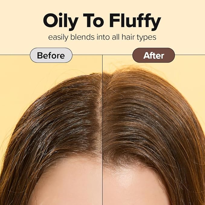 I DEW CARE Tap Secret Dry Shampoo Powder with Biotin & Korean Ginseng - Natural Non-Aerosol Dry Shampoo for Women | Warm Vanilla & Coconut Scent, Volumizing Hair, Travel Size, Stocking Stuffers 0.24Oz