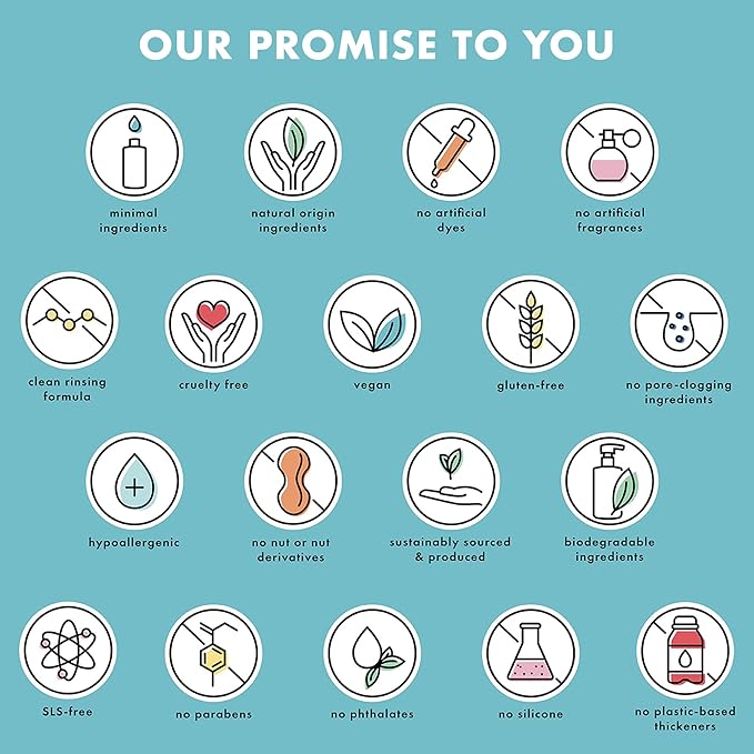 Dabble & Dollop Coconut Body Wash & Shampoo – 3-in-1 Natural Bubble Bath for Kids, No Parabens or Sulfates, Vegan, Gluten-Free, Tear-Free (10oz, Pack of 2)