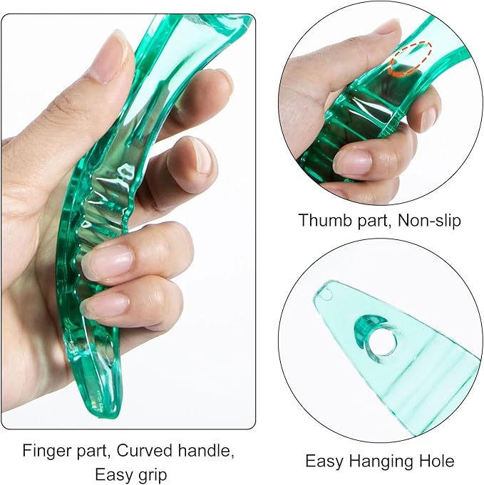 2 Pcs Foot Brush for Shower with Handle 2 in 1, Ooloveminso Large Foot Pumice Stone Brush Scrubber Foot File Calluses Remove Suitable for Horniness Foot Spa, Foot Care Smooth Skin (Green)