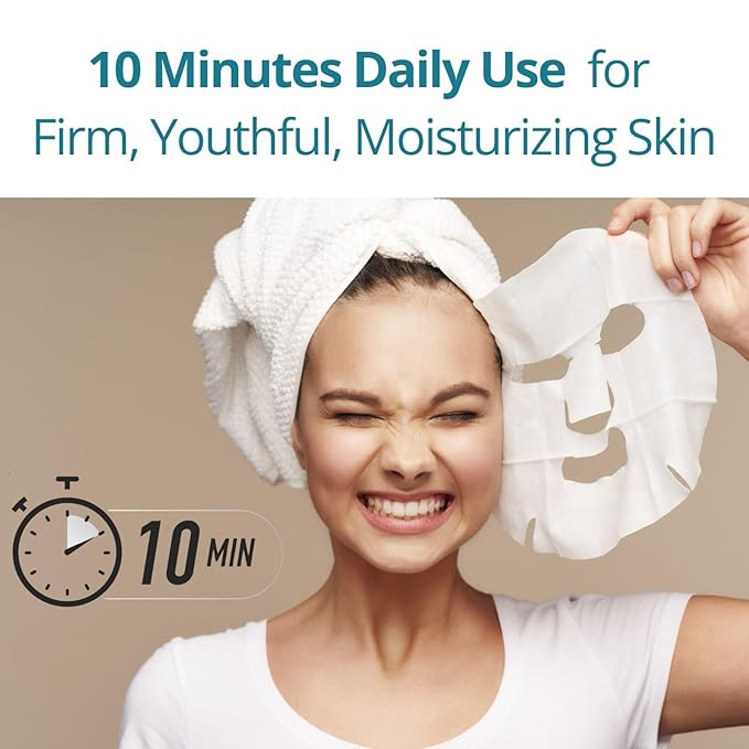 Lululun 14 Sheet Anti Aging Face Mask Sheets, Organic Face Masks Skincare & Daily Face Mask for Women & Men with Rose Extract, Collagen Peptides, Squalene& Ceramides by Japanese Skincare, PRECIOUS DUO