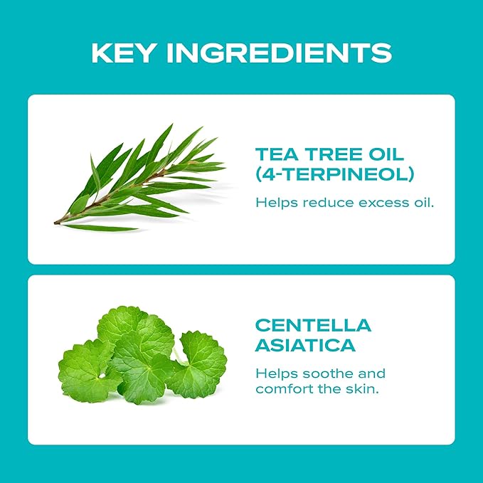 – Magic Tea Tree Oil for Face, Clarifying Facial Oil for Oily & Sensitive Skin, Lightweight Daily Care with Tea Tree, Skin-Balancing Vegan Korean Skincare, 0.7 fl oz